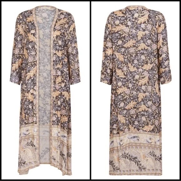 Spell Oasis Nightshade Duster in M/L - Picture 2 of 6